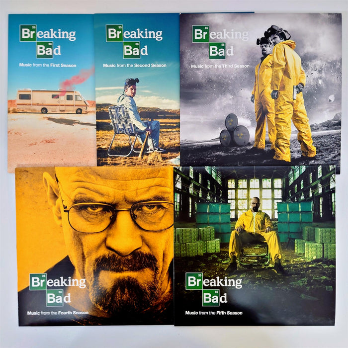 Breaking Bad  - V/A Limited Edition 5x 10" Albuquerque Crystal Vinyl LP Box Set
