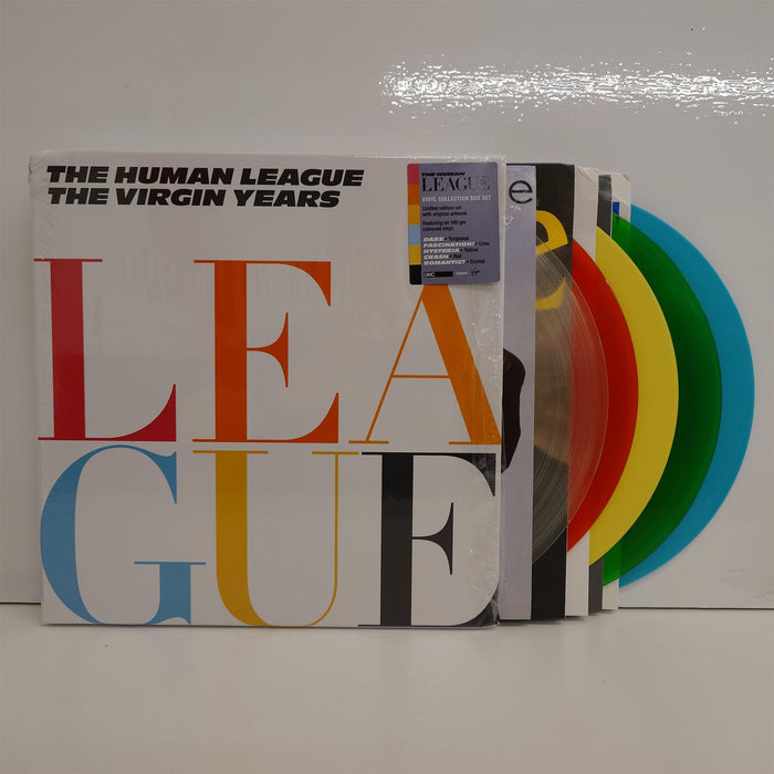 The Human League - The Virgin Years Limited Edition 5x Coloured Vinyl Box Set