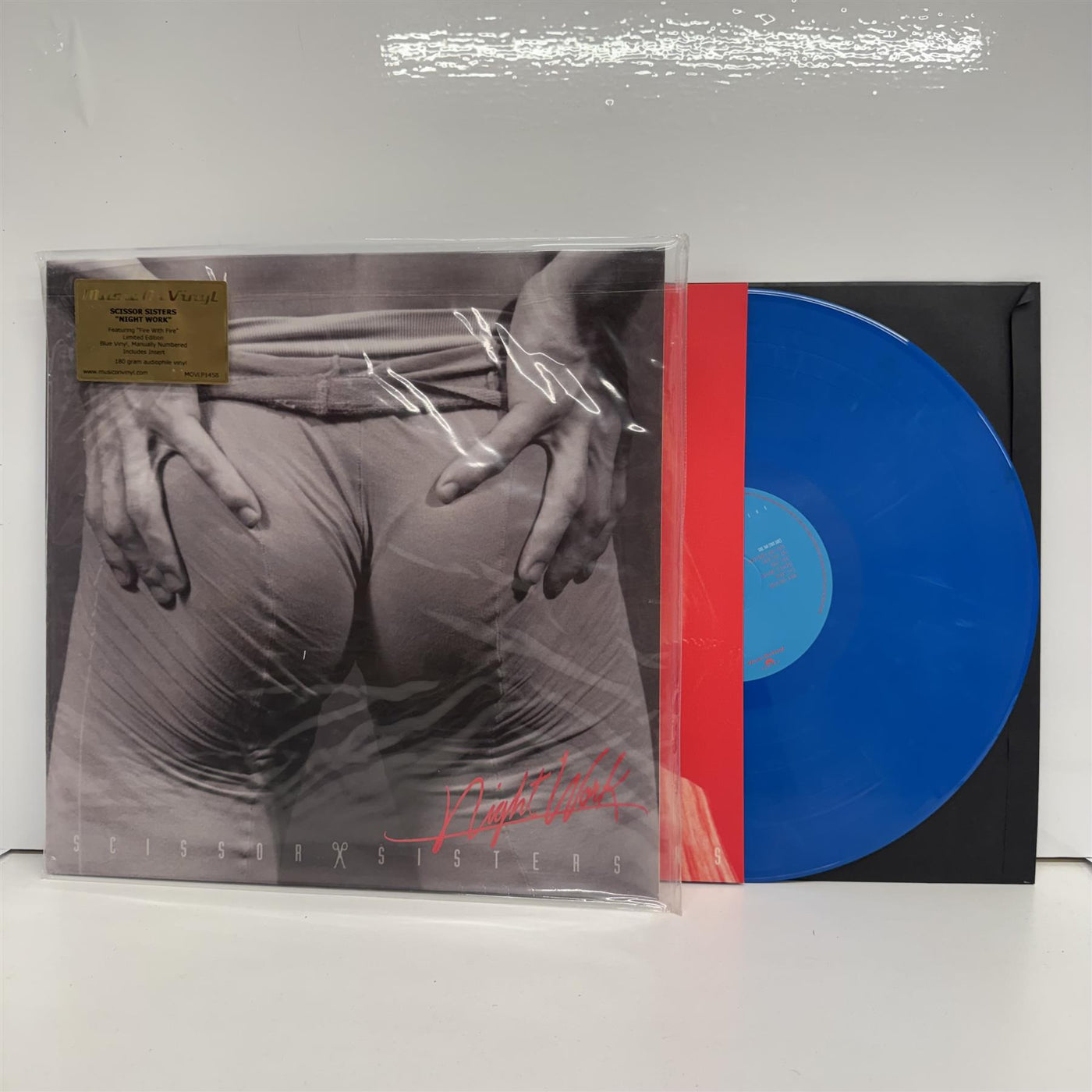 Scissor Sisters - Night Work Limited Numbered Blue Marbled Vinyl LP Reissue