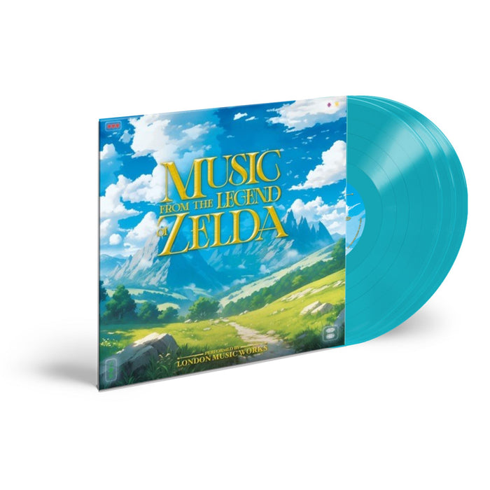 Music From The Legend of Zelda - London Music Works 3x Sky Blue Vinyl LP