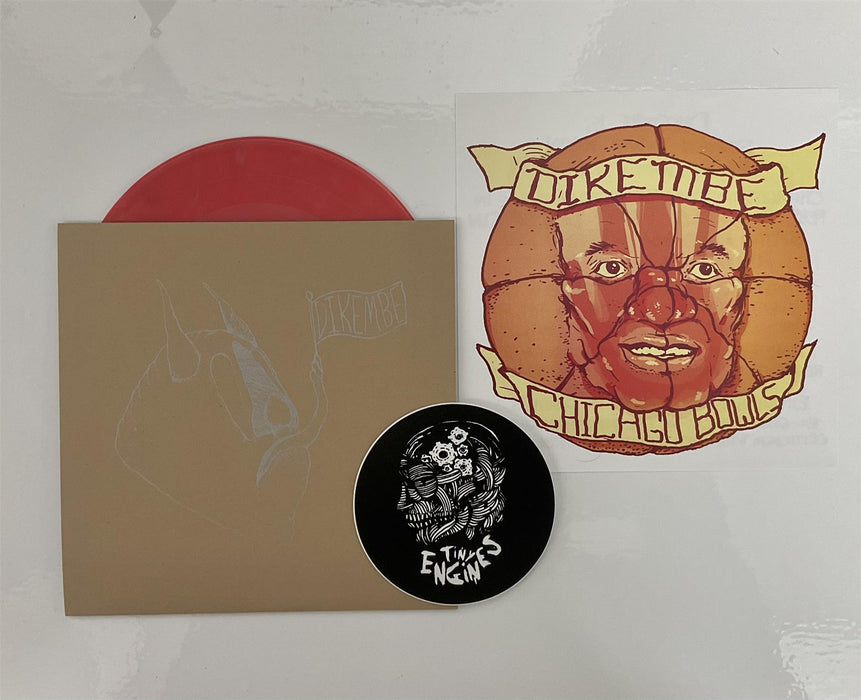 Dikembe - Chicago Bowls Red 7" Vinyl EP