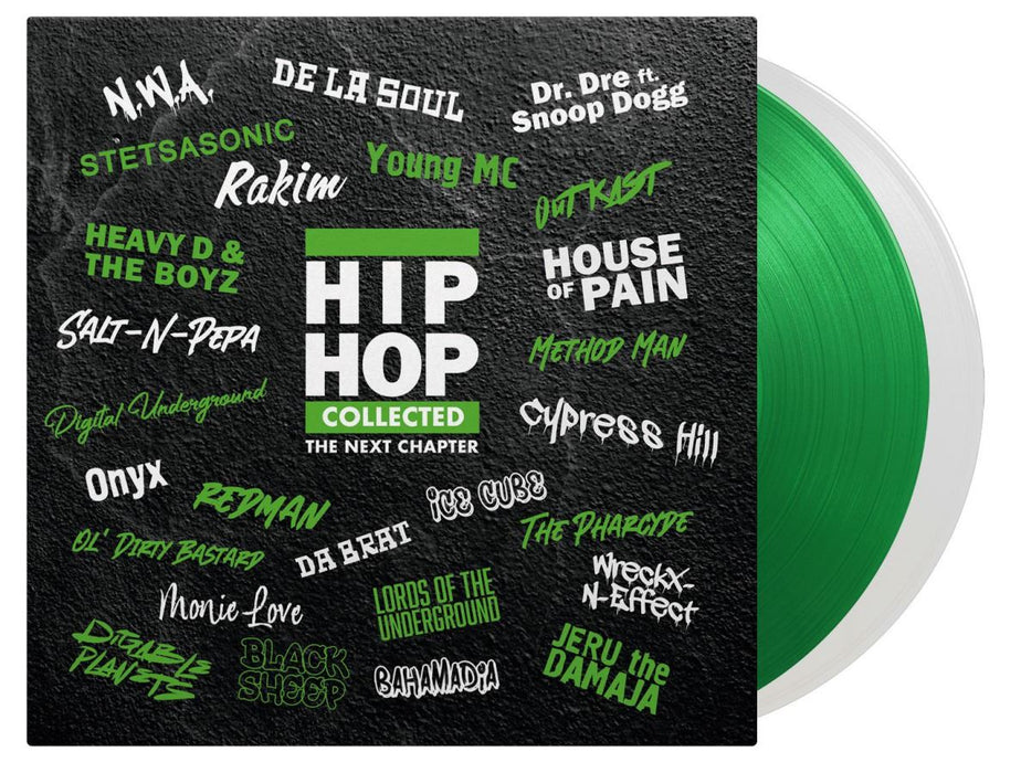 Hip Hop Collected - The Next Chapter - V/A Limited Edition 2x 180G Green / White Vinyl LP