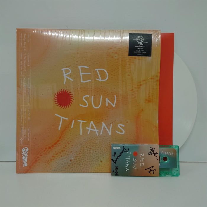 Gengahr - Red Sun Titans White Vinyl LP With Alternate Artwork + Signed Green Cassette