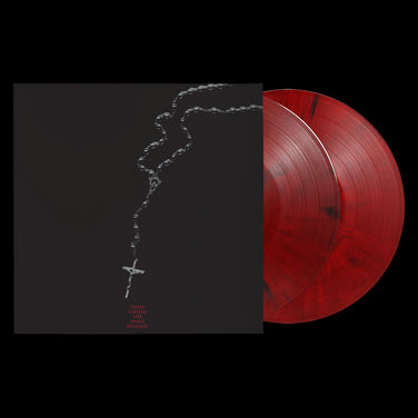 My Chemical Romance - Three Cheers For Sweet Revenge Deluxe Edition 2x Red & Black Marbled Vinyl LP Etched D-Side
