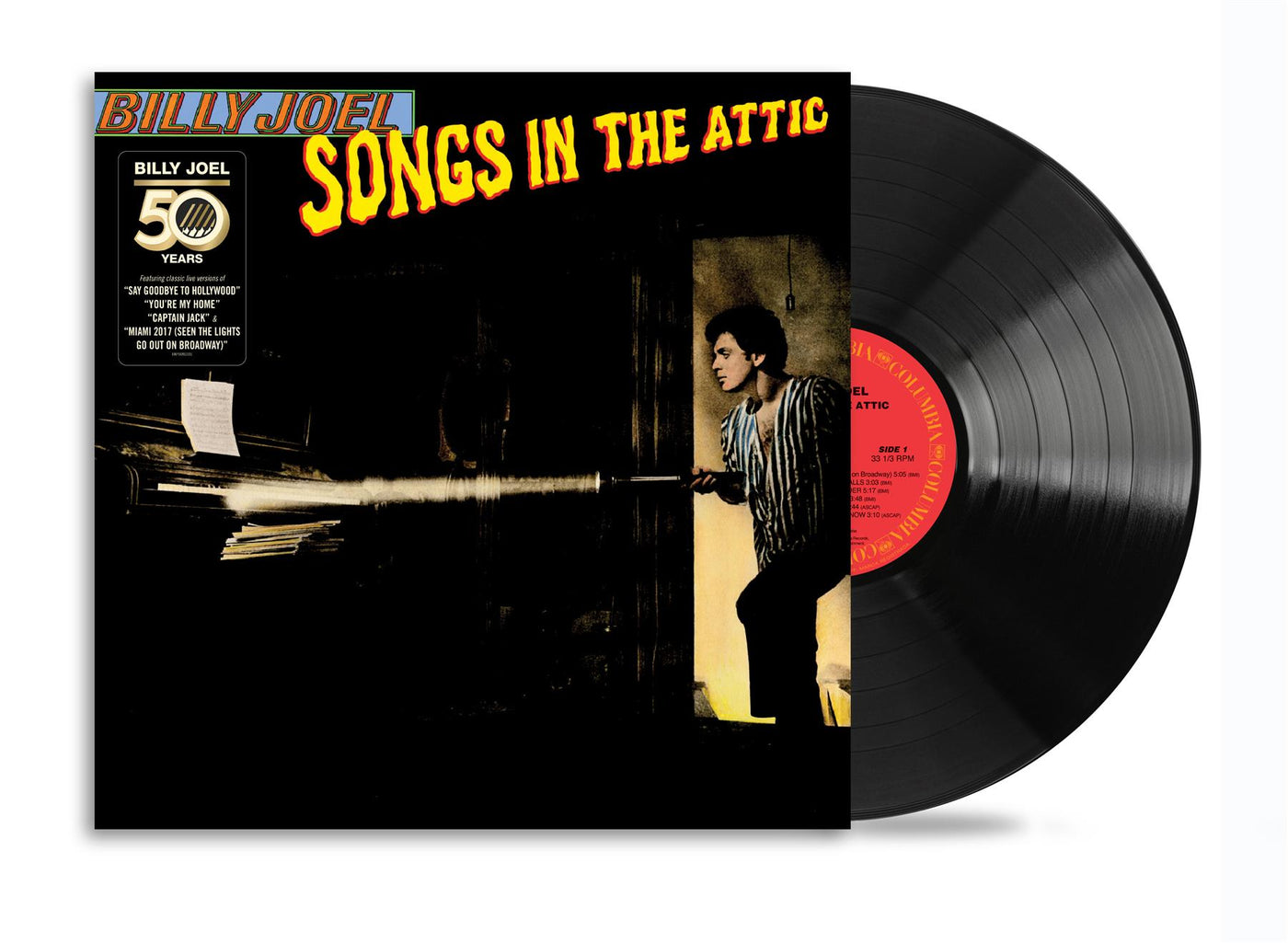Billy Joel - Songs In The Attic Vinyl LP Reissue