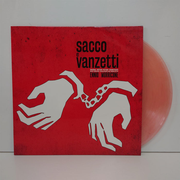 Sacco E Vanzetti - Ennio Morricone Limited Edition 180G Transparent & Red Swirled Vinyl LP Reissue