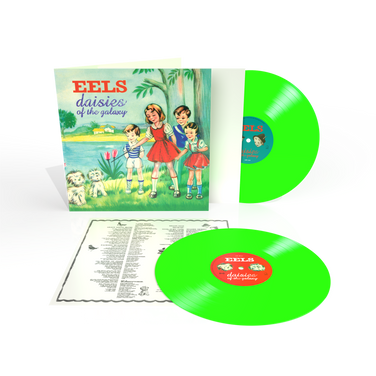 EELS - Daisies of the Galaxy 25th Anniversary Edition 2x Fluorescent Green Vinyl LP