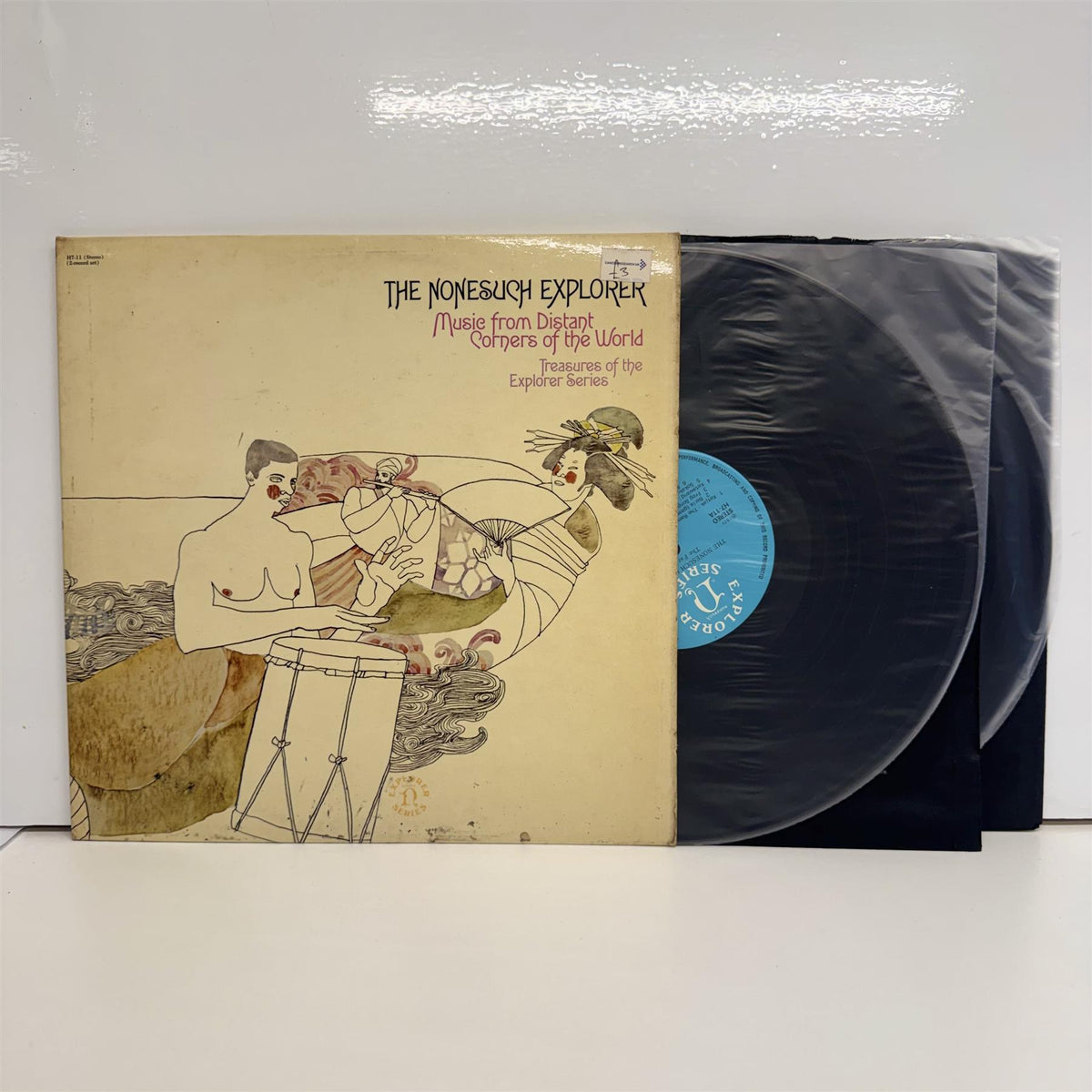 The Nonesuch Explorer - Music From Distant Corners Of The World - Treasures Of The Explorer Series - V/A 2x Vinyl LP
