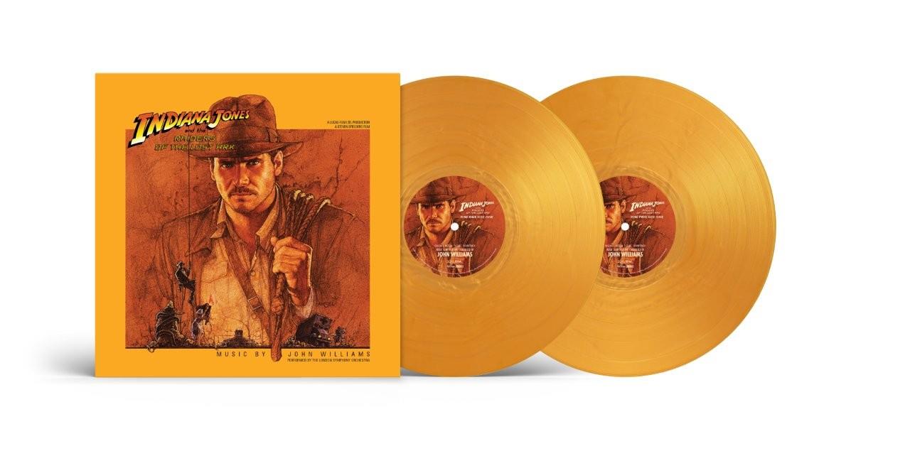 Indiana Jones and the Raiders of the Lost Ark - John Williams 45th Anniversary 2x Gold Vinyl LP Reissue