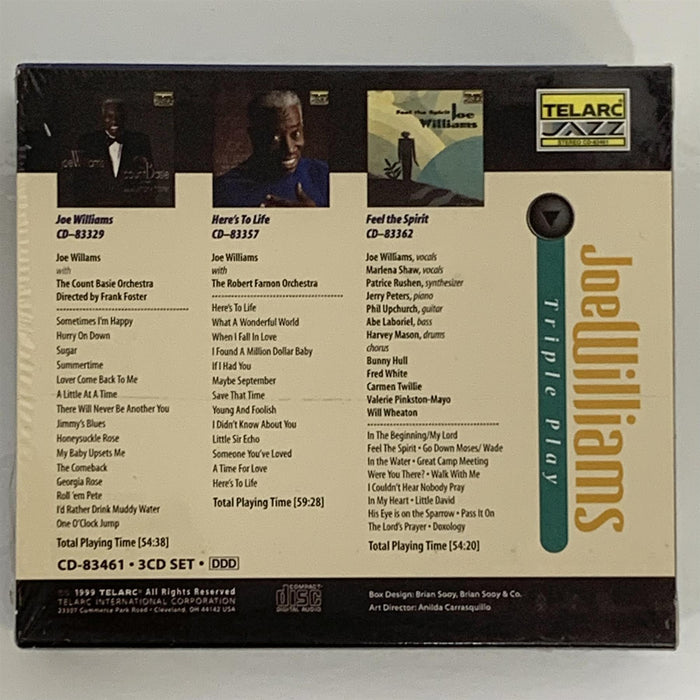 Joe Williams - Triple Play 3CD