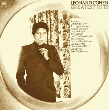Leonard Cohen - Greatest Hits Vinyl LP Reissue