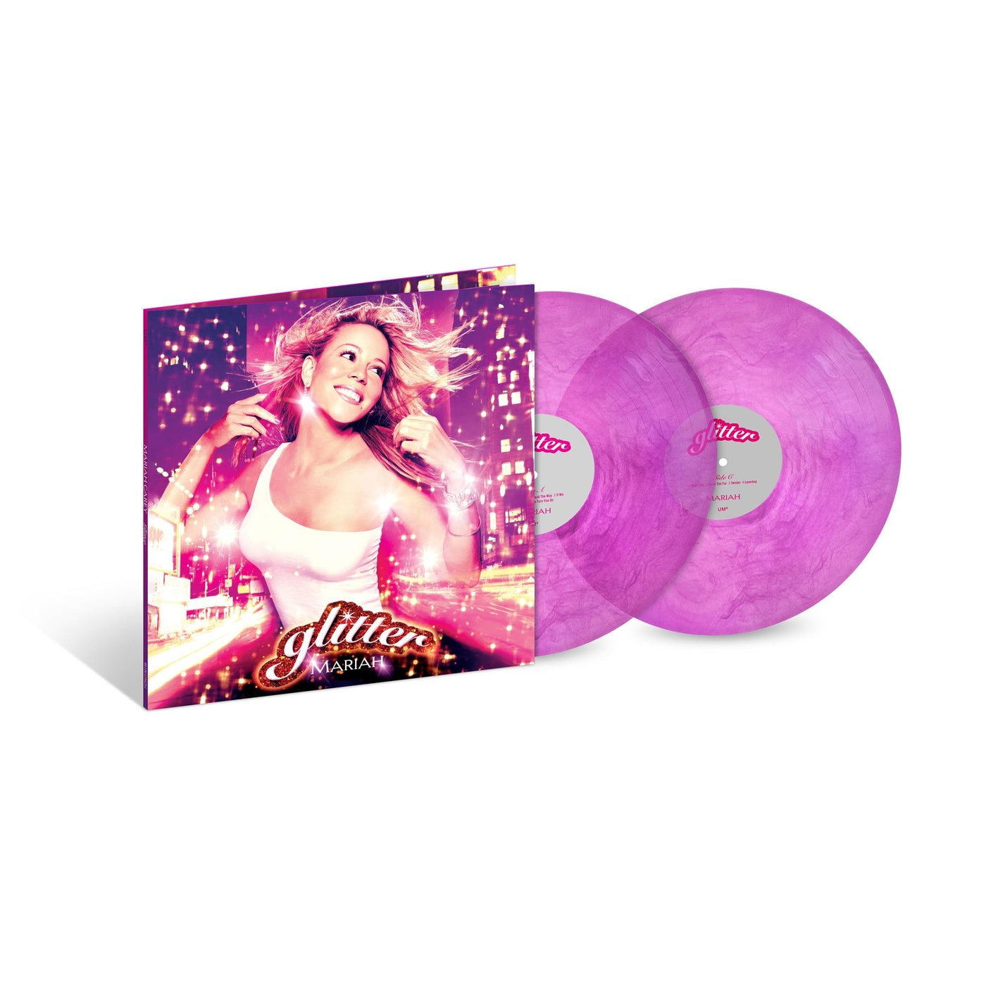 Mariah Carey - Glitter 25th Anniversary 2x Midnight Purple Vinyl LP Reissue