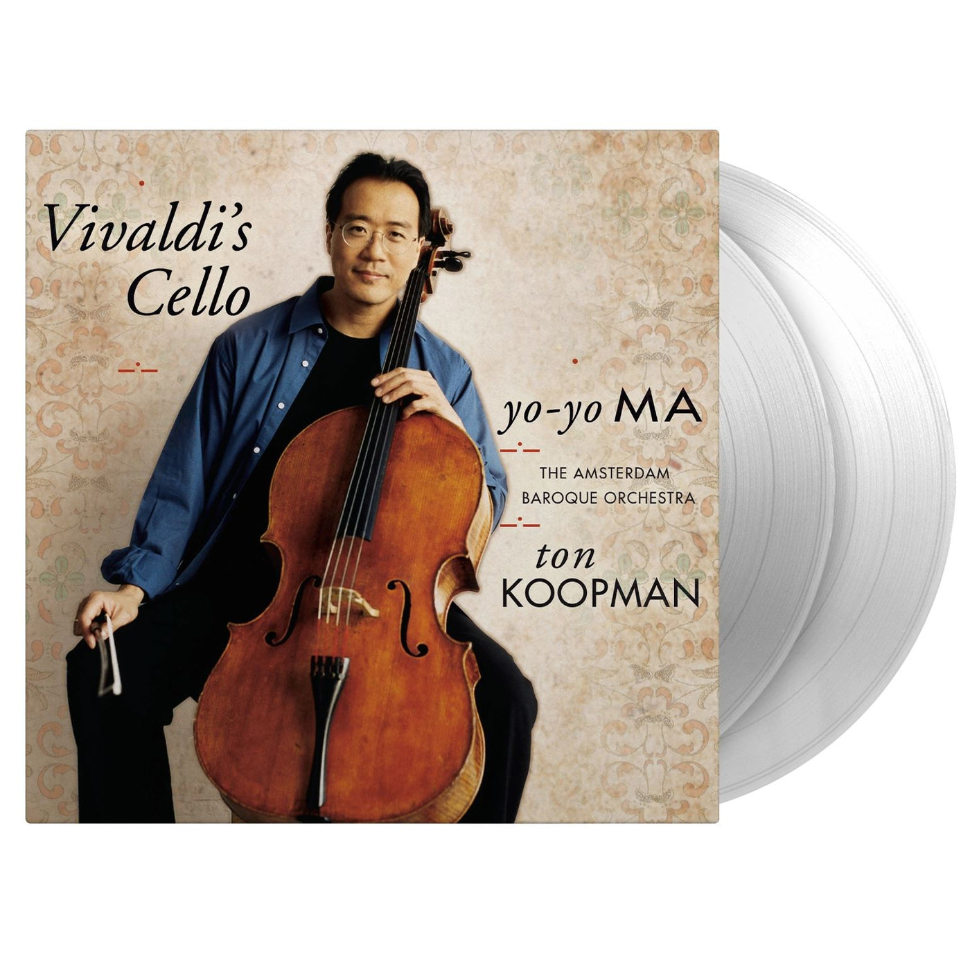 Yo-Yo Ma - Vivaldi's Cello Limited Edition 2x 180G Crystal Clear Vinyl LP Reissue