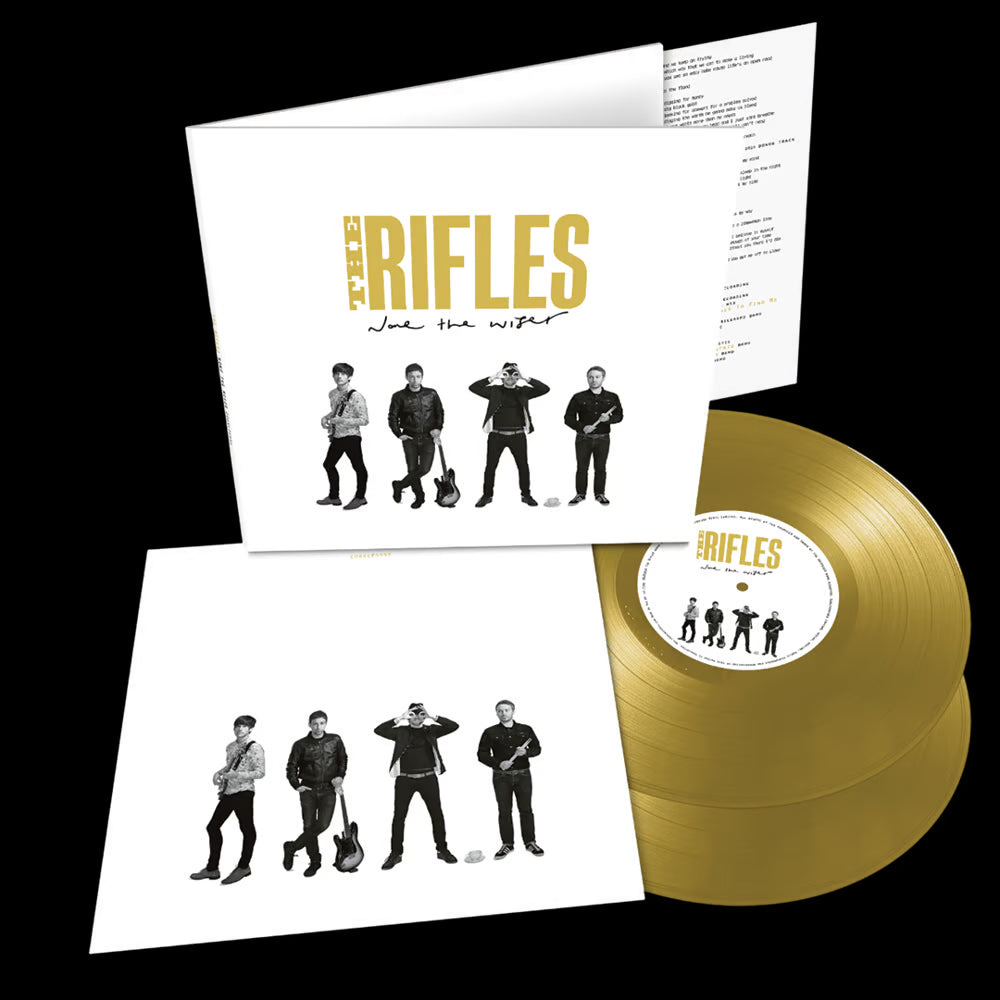 The Rifles - None The Wiser 10th Anniversary Edition 2x Gold Vinyl LP