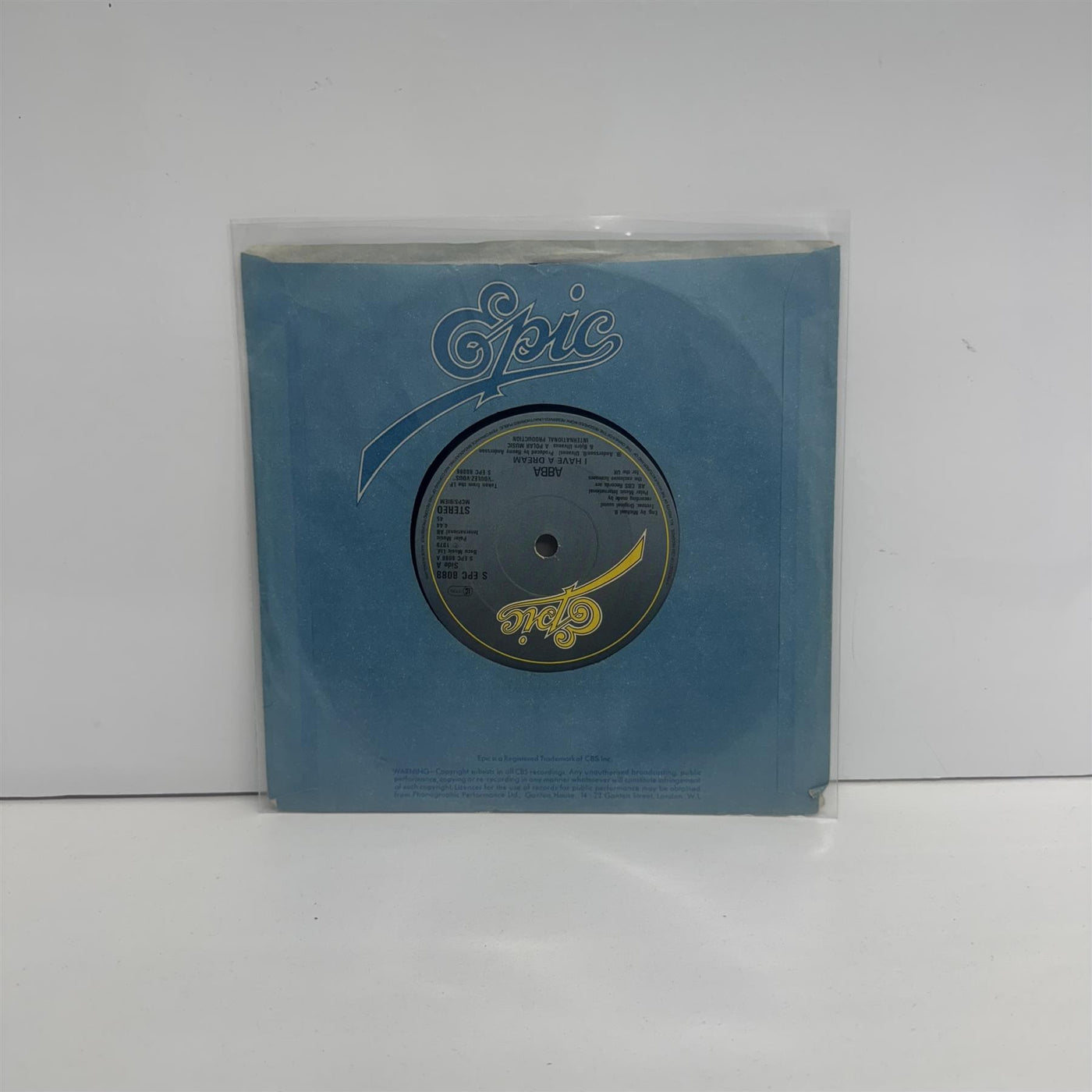 ABBA - I Have A Dream 7" Vinyl Single