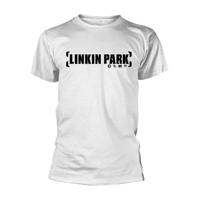 Linkin Park - Bracket Logo (White) T-Shirt