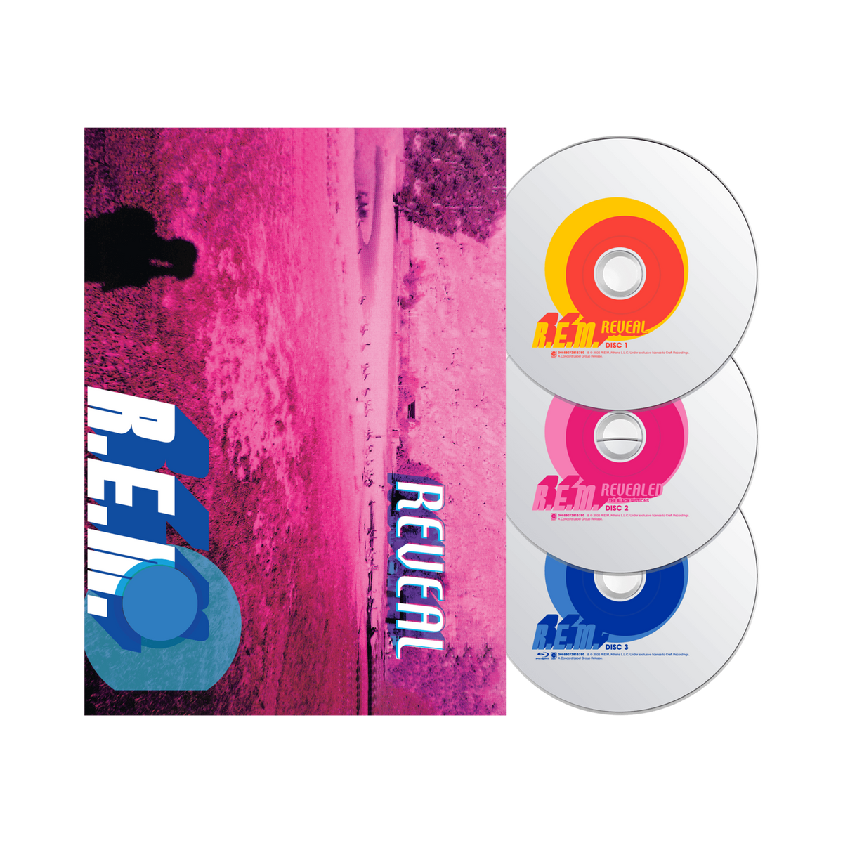 R.E.M. - Reveal 25th Anniversary 2CD + Blu-ray