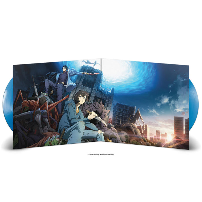 Solo Leveling (Original Series Soundtrack) - Hiroyuki Sawano 2x Translucent Blue Vinyl LP