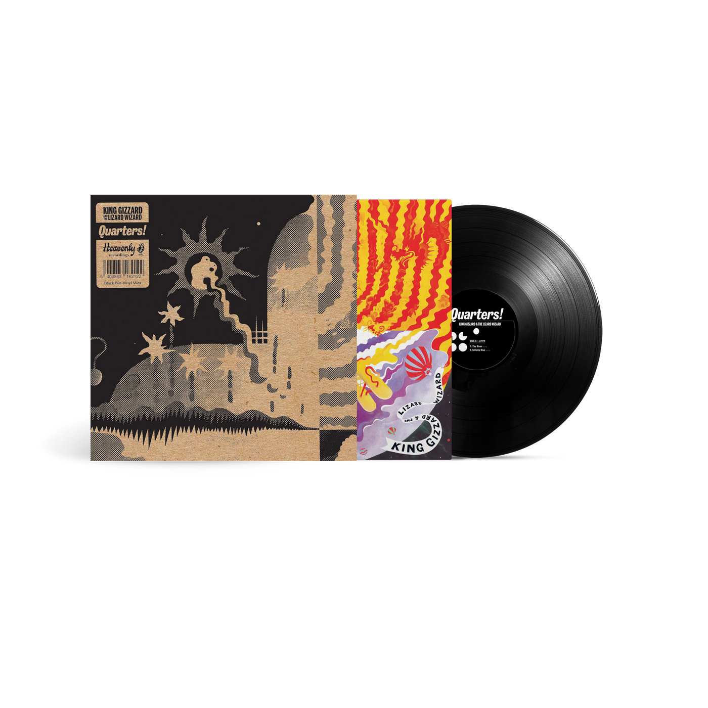 King Gizzard & The Lizard Wizard - Quarters! Bio Vinyl LP Reissue