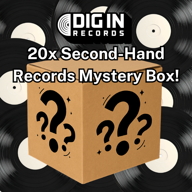 Mixed Genre Used Vinyl LP Mystery Box - x20