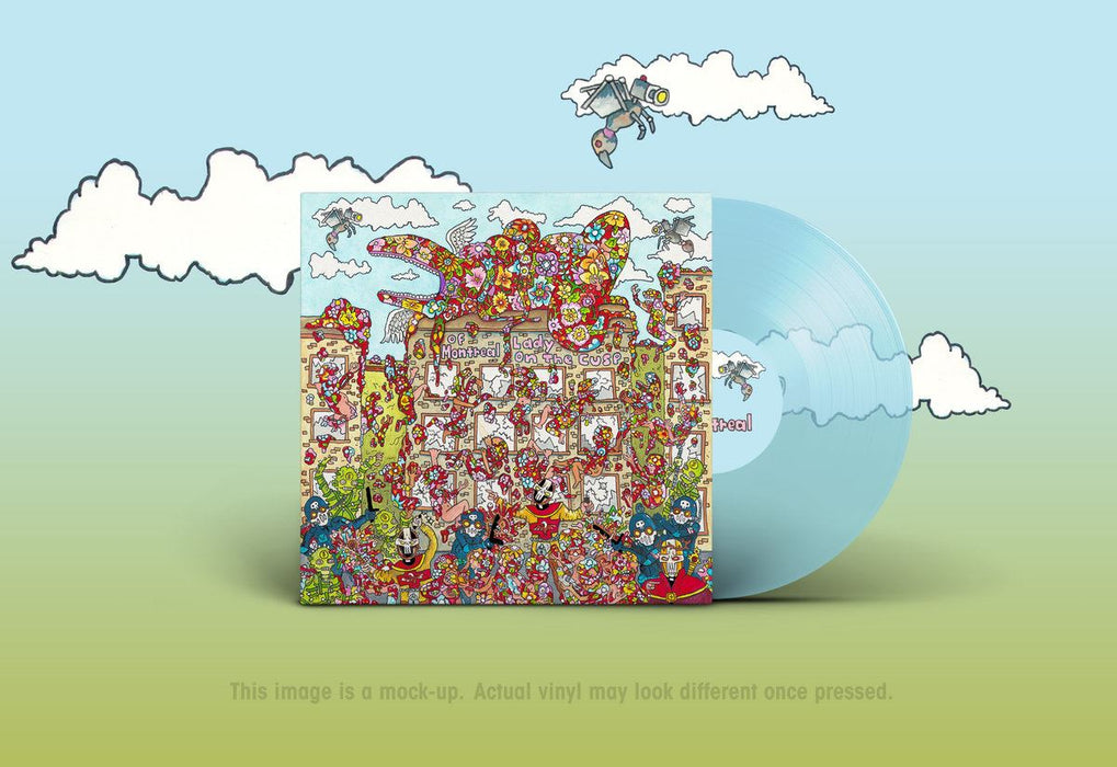 Of Montreal - Lady On The Cusp Clear Sky Blue Vinyl LP