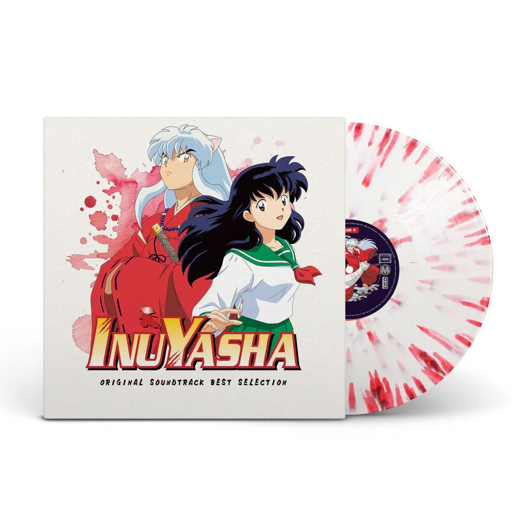 InuYasha - Original Soundtrack (Best Selection) - V/A Red & White Splatter Vinyl LP