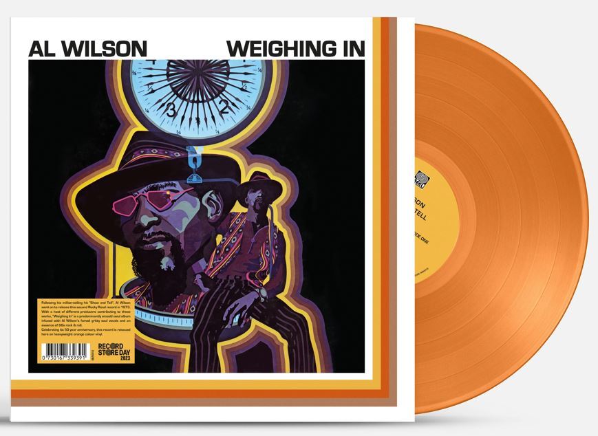 Al Wilson - Weighing In Limited Orange LP
