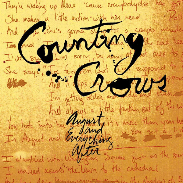 Counting Crows - August And Everything After 2x Black Vinyl LP Reissue