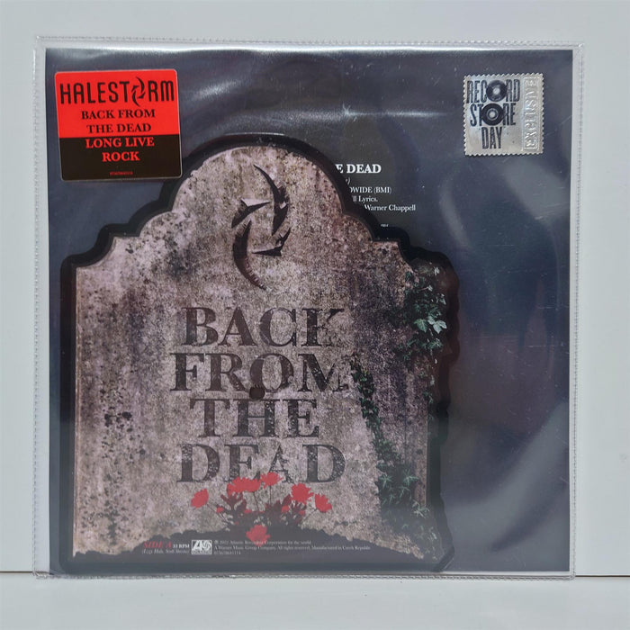 Halestorm - Back From The Dead RSD 2022 Gravestone Shaped 7"  Vinyl Single