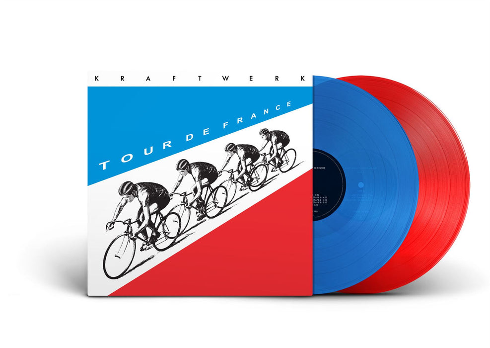 Kraftwerk - Tour De France Special Edition 2x Blue / Red Vinyl LP Reissue