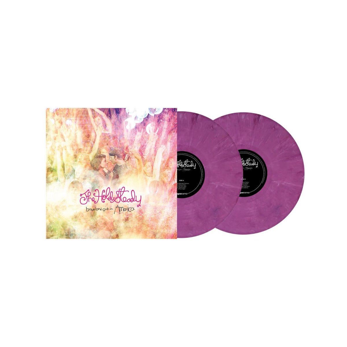 The Hold Steady - Boys and Girls in America Deluxe Edition 2x Lavender Eco Mix Vinyl LP Reissue