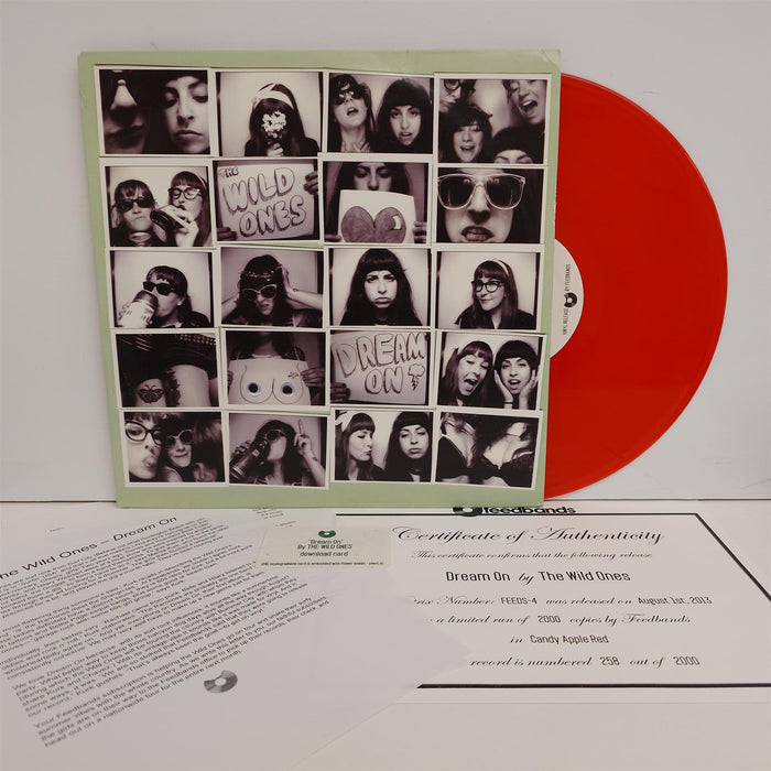 The Wild Ones - Dream On Translucent Candy Apple Red Vinyl LP