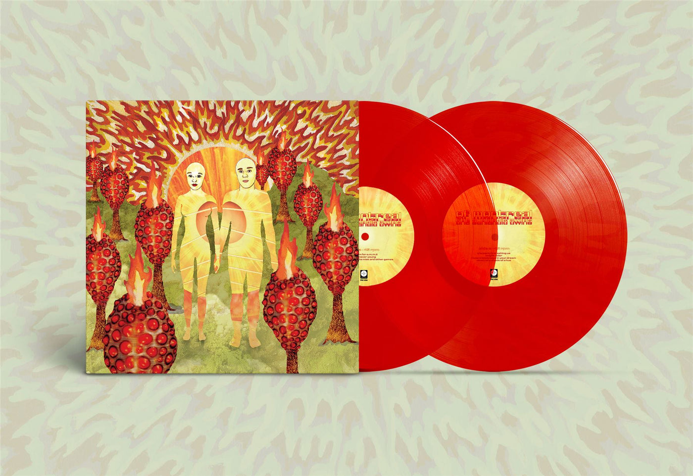 Of Montreal - The Sunlandic Twins (20 Anniversary Edition) 2x Transparent Red Vinyl LP