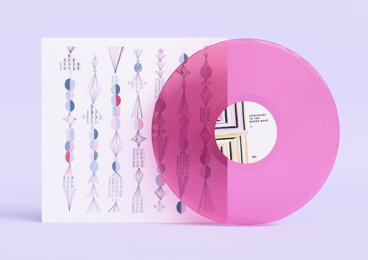 Wolf Parade - Apologies To The Queen Mary Clear Pink Vinyl LP Reissue