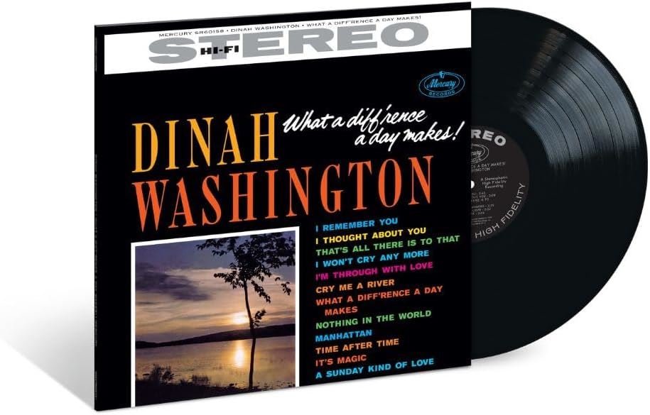 Dinah Washington - What A Diff'rence A Day Makes! 180G Vinyl LP Reissue
