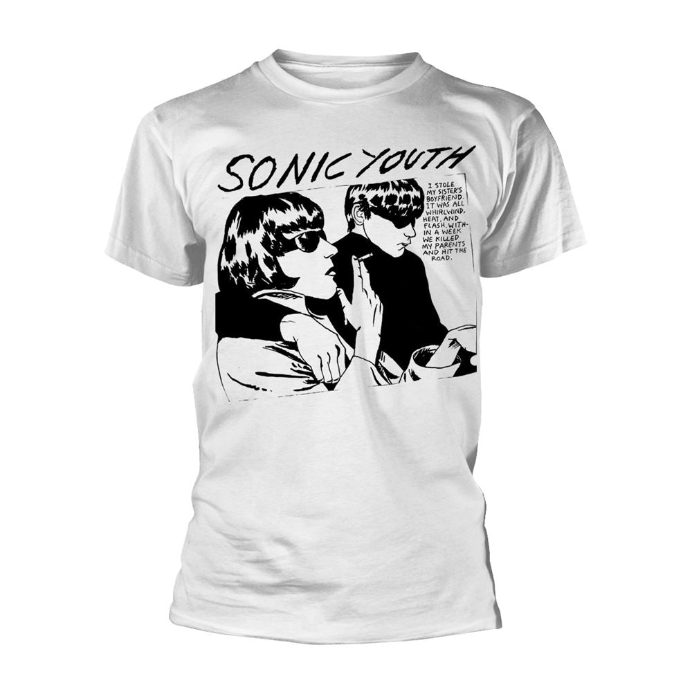 Sonic Youth - Goo Album Cover (White) T-Shirt