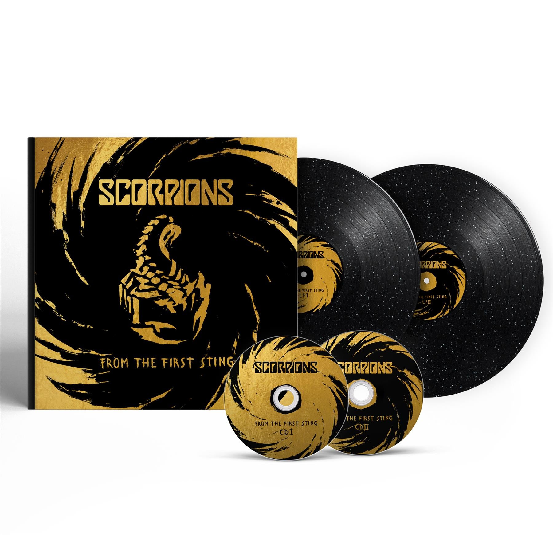 SCORPIONS サイン入りCD Scorpions - World Wide Live Special Edition 2x 180G Transparent
