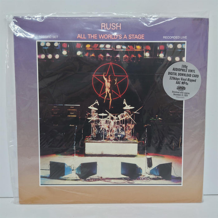 Rush - All The World's A Stage 2x 180G Vinyl LP Reissue Remastered