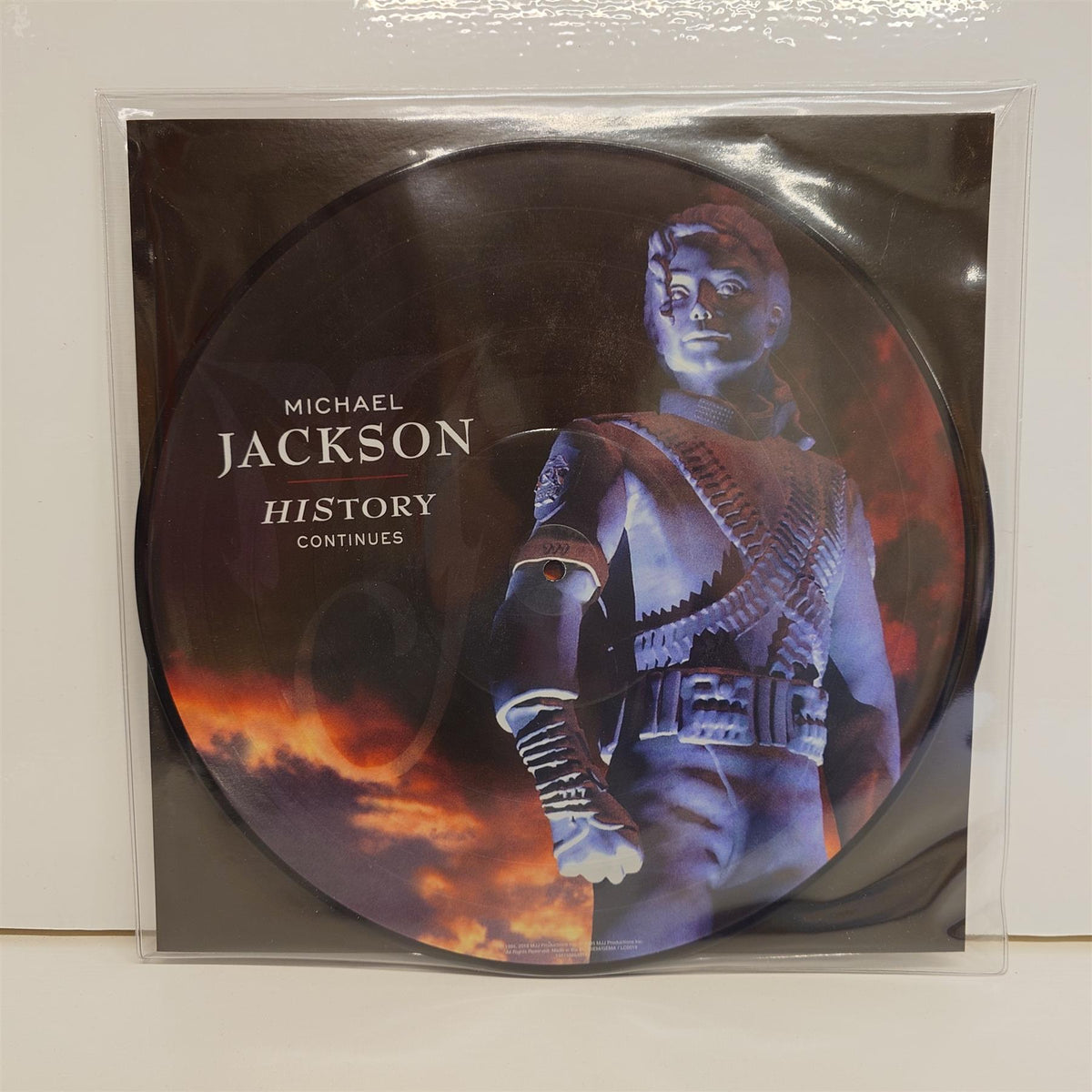Michael Jackson - HIStory Continues 2x Picture Disc Vinyl LP Reissue