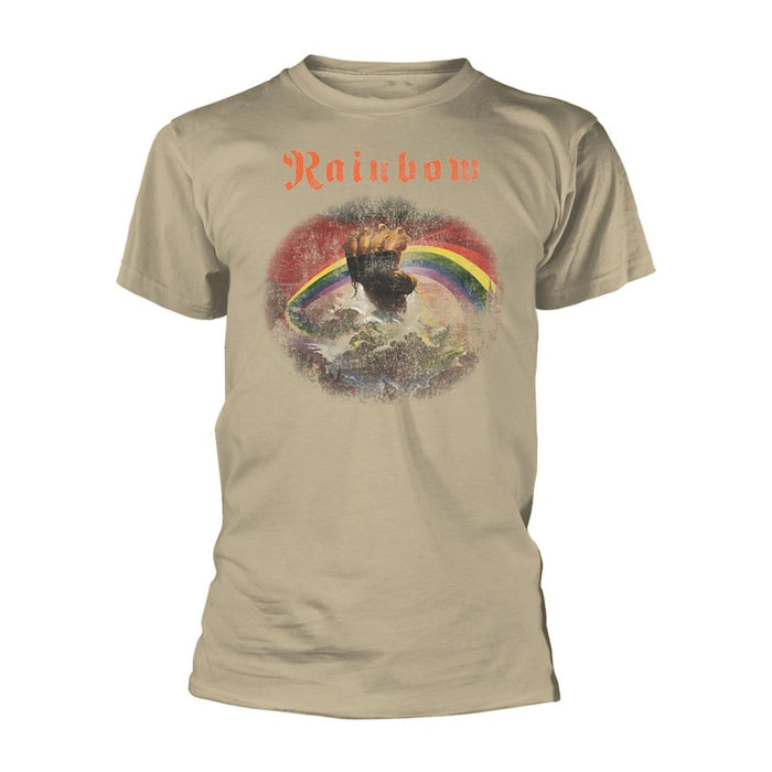 Rainbow - Rising Distressed (Natural) T-Shirt