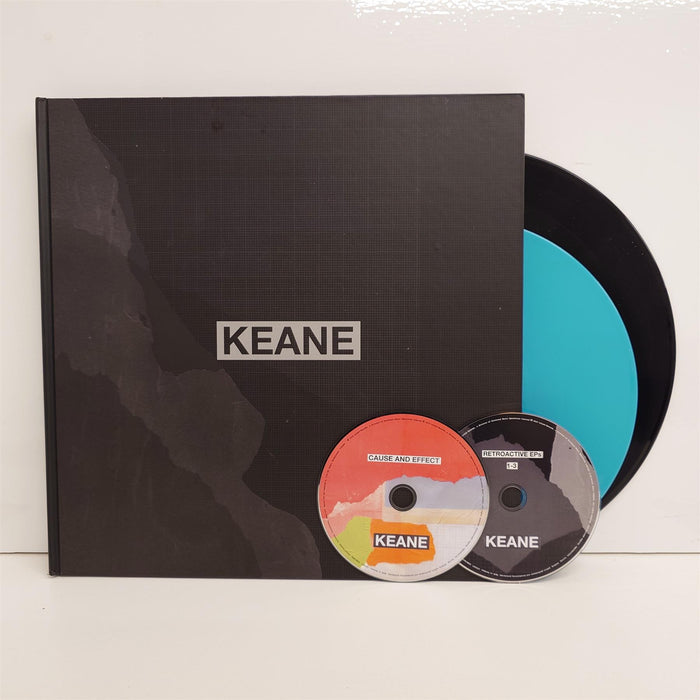 Keane - Cause And Effect Vinyl LP + 10" Blue Vinyl + 2CD Book Set