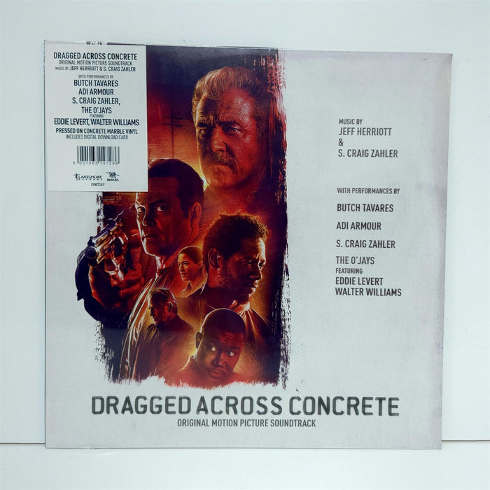 Dragged Across Concrete Original Motion Picture Soundtrack - Jeff Herriott & S. Craig Zahler Limited Edition Concrete Marble Vinyl LP