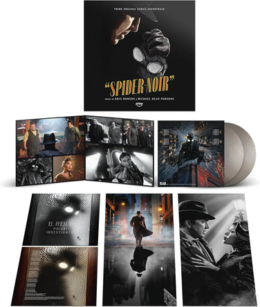 Spider-Noir (Prime Original Series Soundtrack) - Kris Bowers & Michael Dean Parsons 2x Silver Vinyl LP