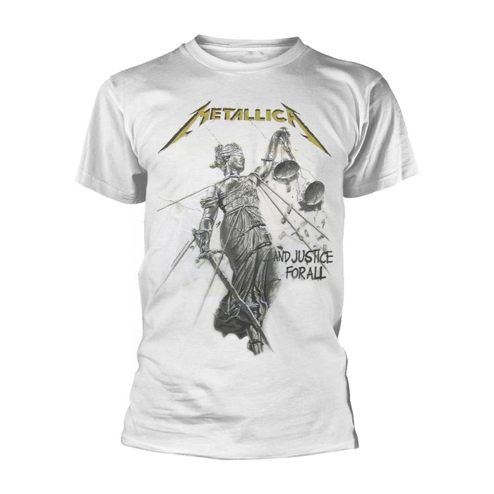 Metallica - And Justice For All (White) T-Shirt
