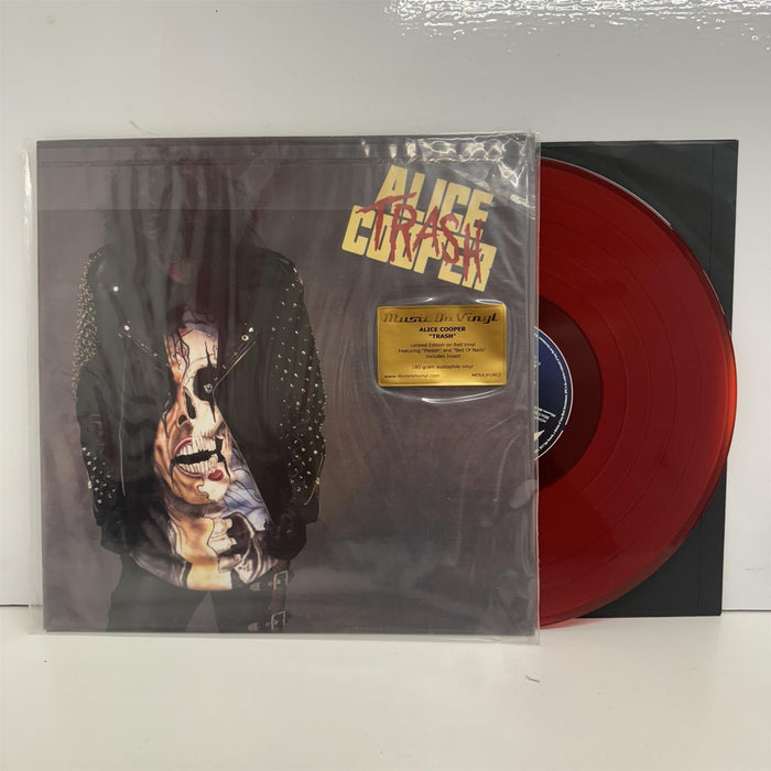 Alice Cooper - Trash Limited Edition Red Translucent Vinyl LP