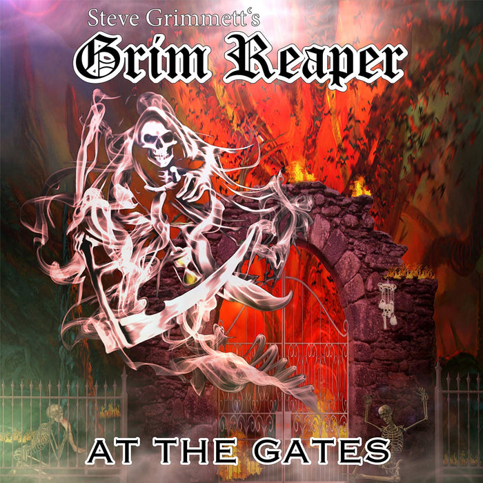 Steve Grimmett's Grim Reaper - At The Gates Limited Edition 2x Transparent Red Vinyl LP