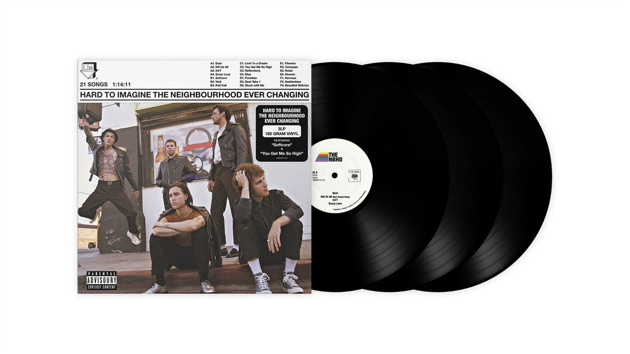 The Neighbourhood - Hard to Imagine the Neighbourhood Ever Changing 3x 180G Vinyl LP