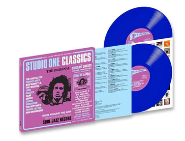 Soul Jazz Records Presents: STUDIO ONE CLASSICS - V/A 2x Blue Vinyl LP Reissue
