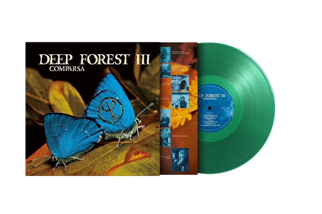 Deep Forest - Comparsa Limited Edition 180G Translucent Green Vinyl LP Reissue