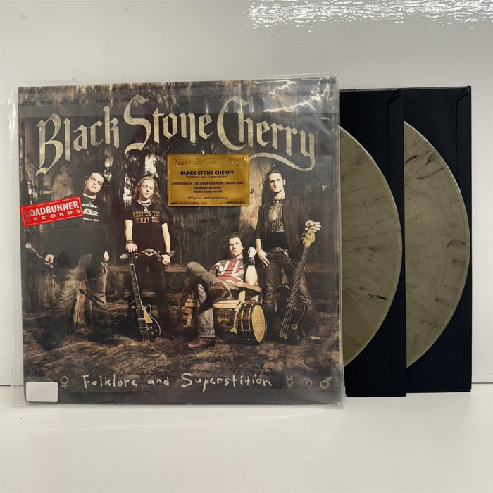 Black Stone Cherry - Folklore And Superstition Limited Edition 180G Gold & Black Vinyl LP